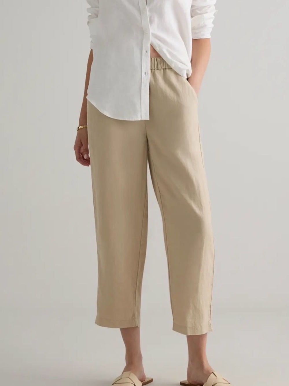 Quince 100% European Linen Pants